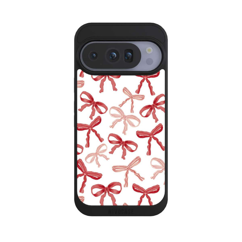 Pixel 10 Pro NIVOpure Rote Schleifen Muster