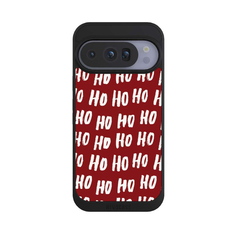 Pixel 10 Pro NIVOpure Ho Ho Ho Christmas Red Pattern