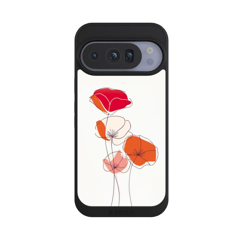 Pixel 10 Pro NIVOpure Mohn Line Art