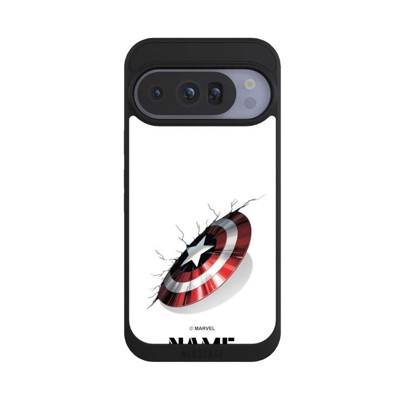 Pixel 10 Pro NIVOpure Captain America Shield Personalisierbar