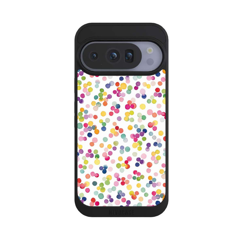 Pixel 10 Pro NIVOpure Watercolour Punkte Bunt
