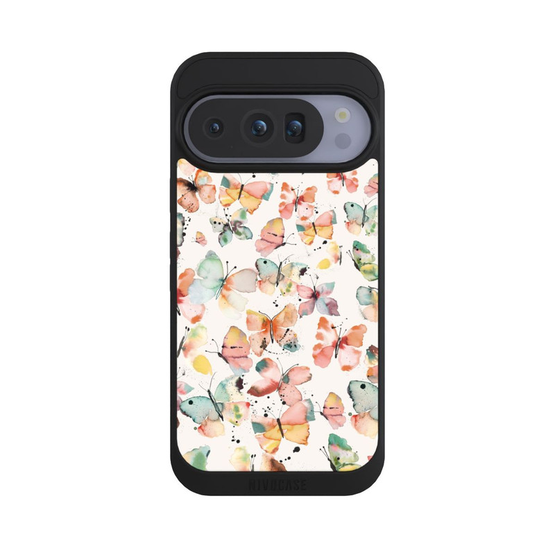 Pixel 10 Pro NIVOpure Butterflies Watercolor Pattern