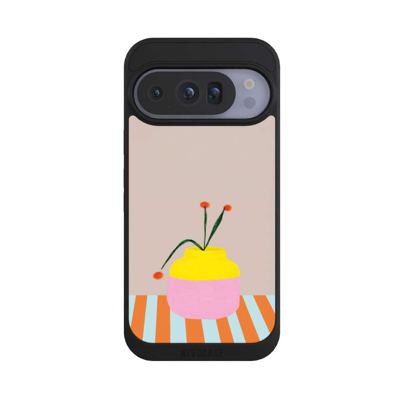 Pixel 10 Pro NIVOpure Bunte Vase Sand