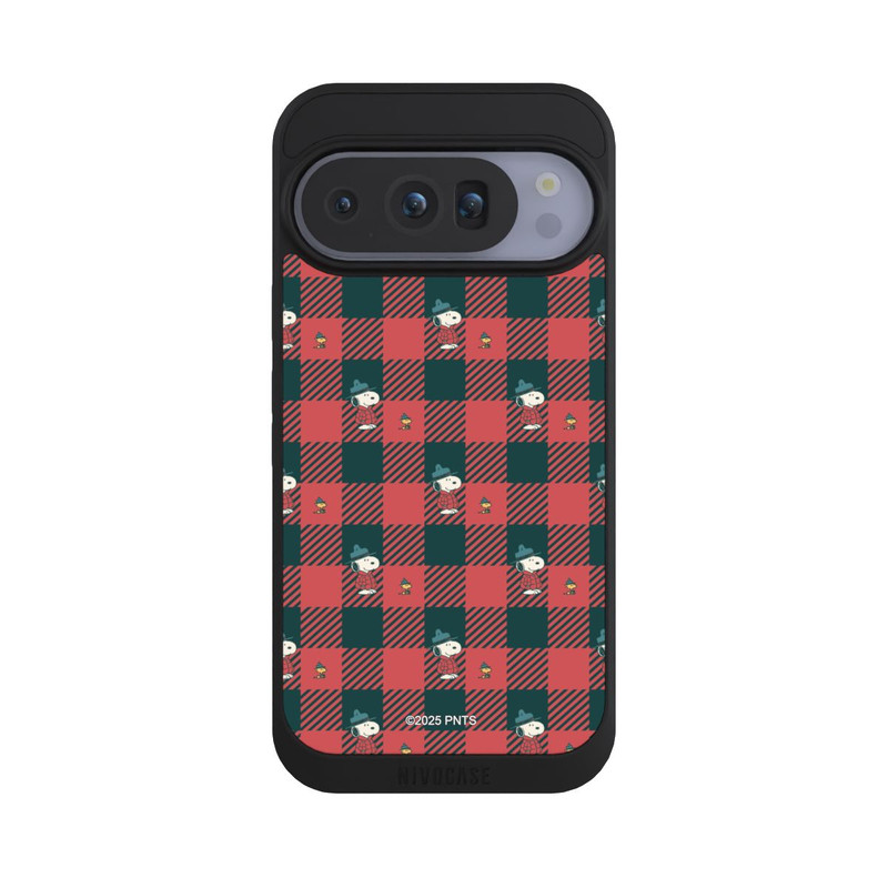 Pixel 10 Pro NIVOpure Peanuts Red Tartan Pattern