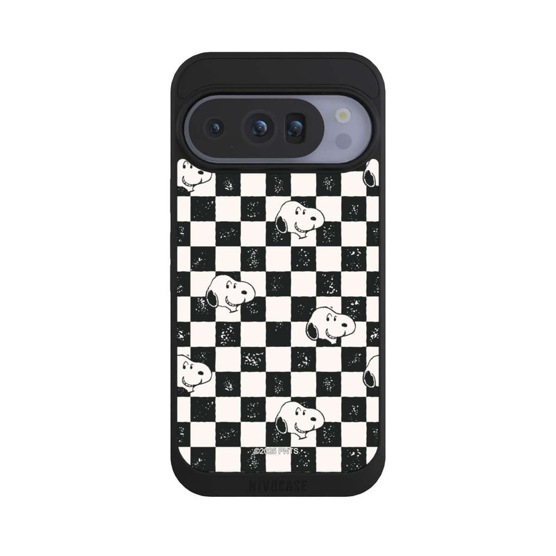 Pixel 10 Pro NIVOpure Snoopy Heads Checked Pattern