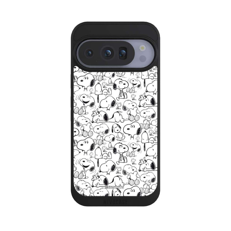 Pixel 10 Pro NIVOpure Classic Snoopy Pattern White