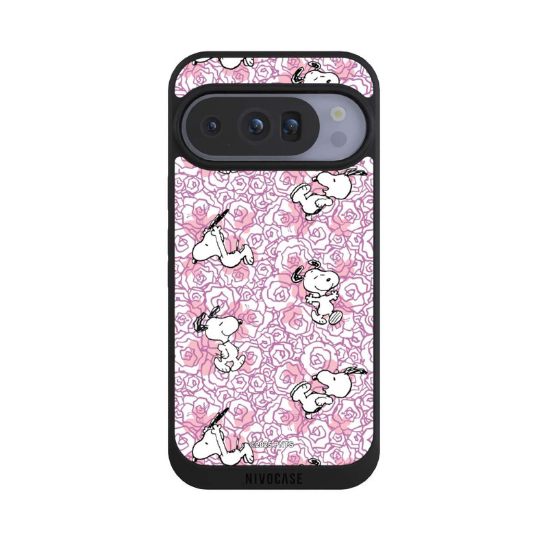 Pixel 10 Pro NIVOpure Peanuts Pink Roses Pattern