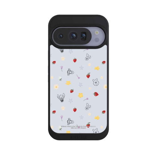 Google Pixel 10 Pro NIVOpure Winnie Puuh und Freunde Erdbeer Muster Blau