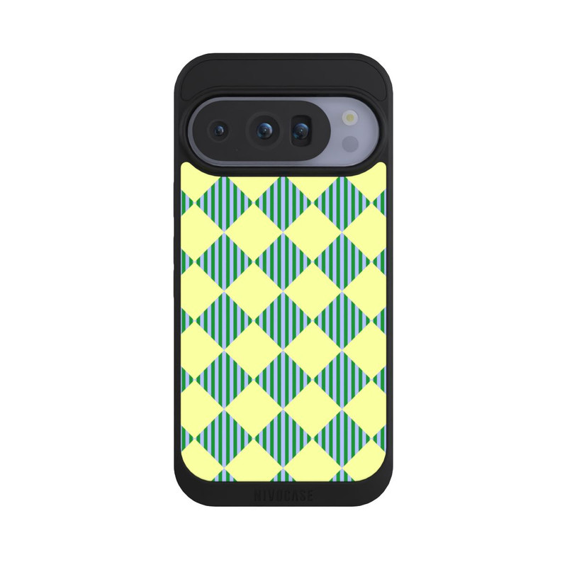 Pixel 10 Pro NIVOpure Diamond Pattern Yellow Green