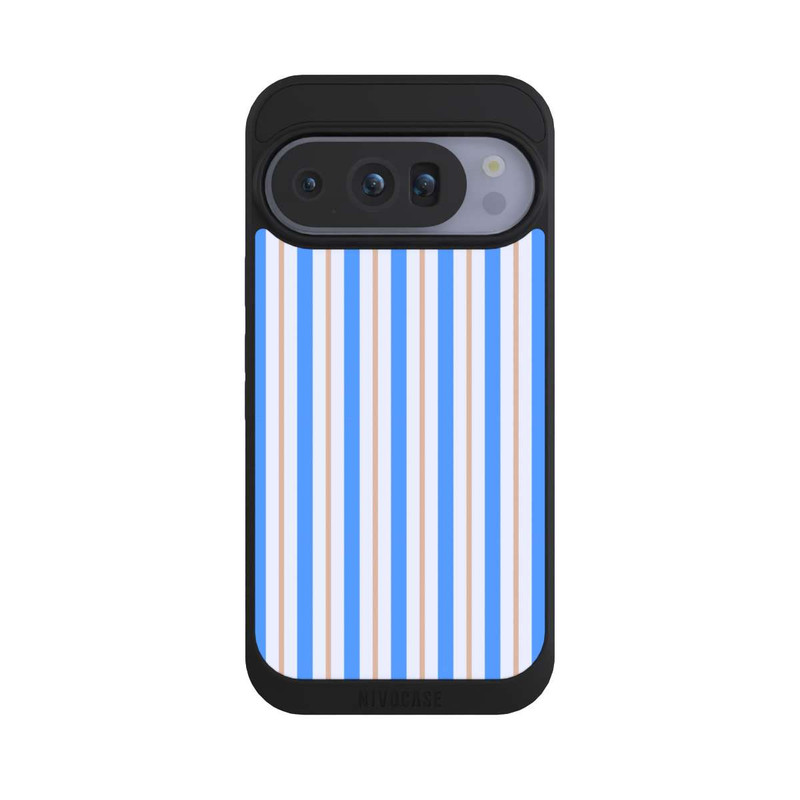 Pixel 10 Pro NIVOpure Streifen Blau Beige
