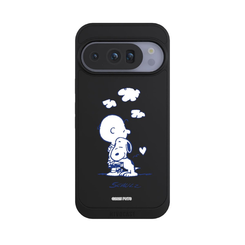 Pixel 10 Pro NIVOpure Peanuts Charlie Brown Snoopy Hug Transparent