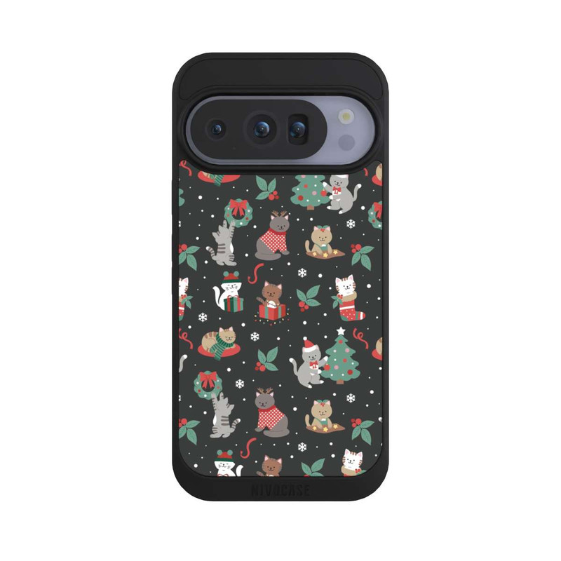 Pixel 10 Pro NIVOpure Weihnachtliche Kätzchen