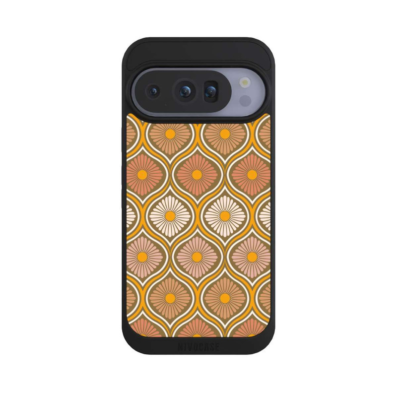 Pixel 10 Pro NIVOpure Groovy 70s Retro Mid-Century Daisy Flowers
