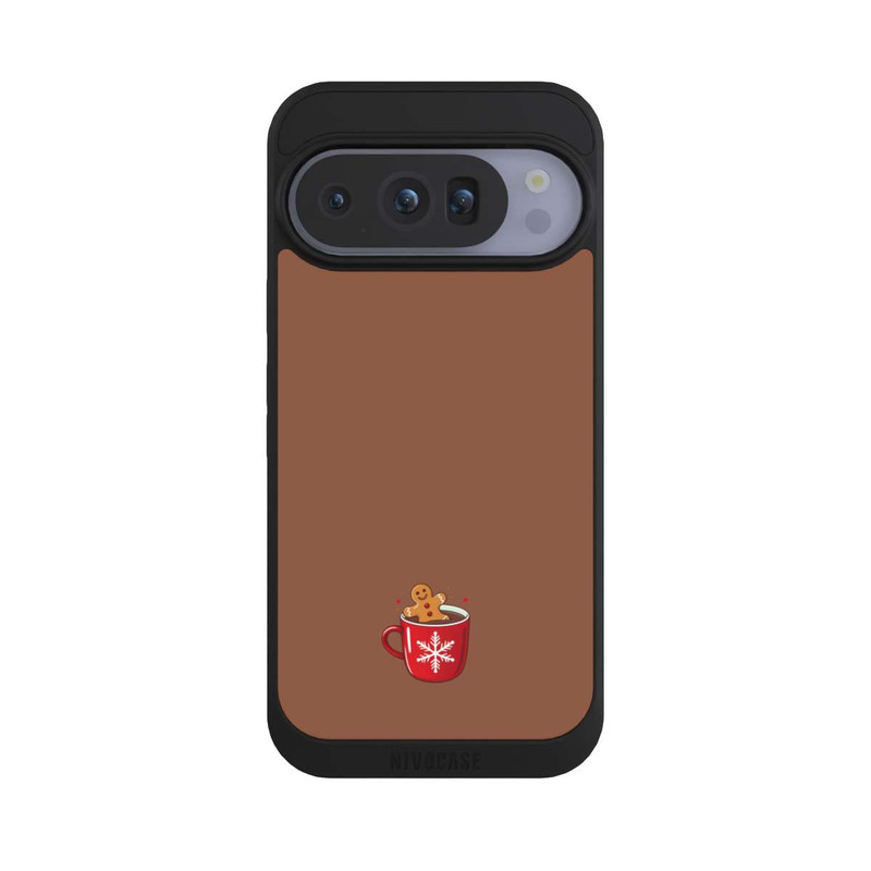 Pixel 10 Pro NIVOpure Bonhomme en Pain d'Épices Noël