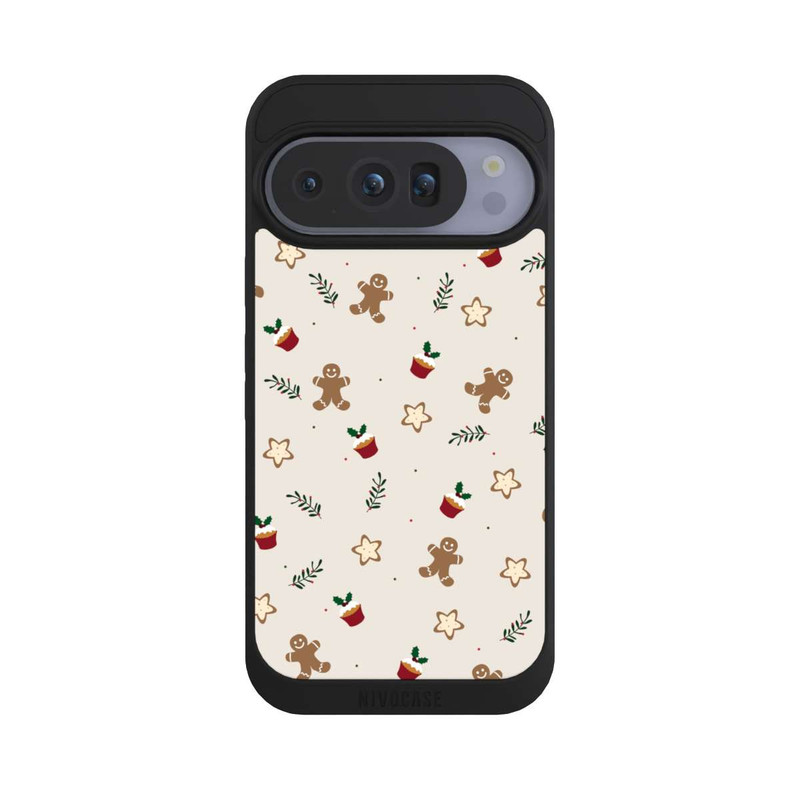 Pixel 10 Pro NIVOpure Lebkuchen und Sterne Muster