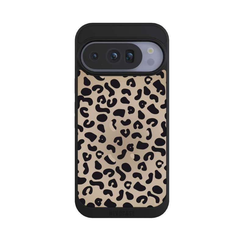 Pixel 10 Pro NIVOpure Motif guépard marron clair