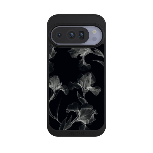 Google Pixel 10 Pro NIVOpure Black and White Photocopy x Ray of Flowers