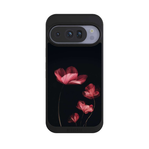 Google Pixel 10 Pro NIVOpure Fleurs Bordeaux Noires