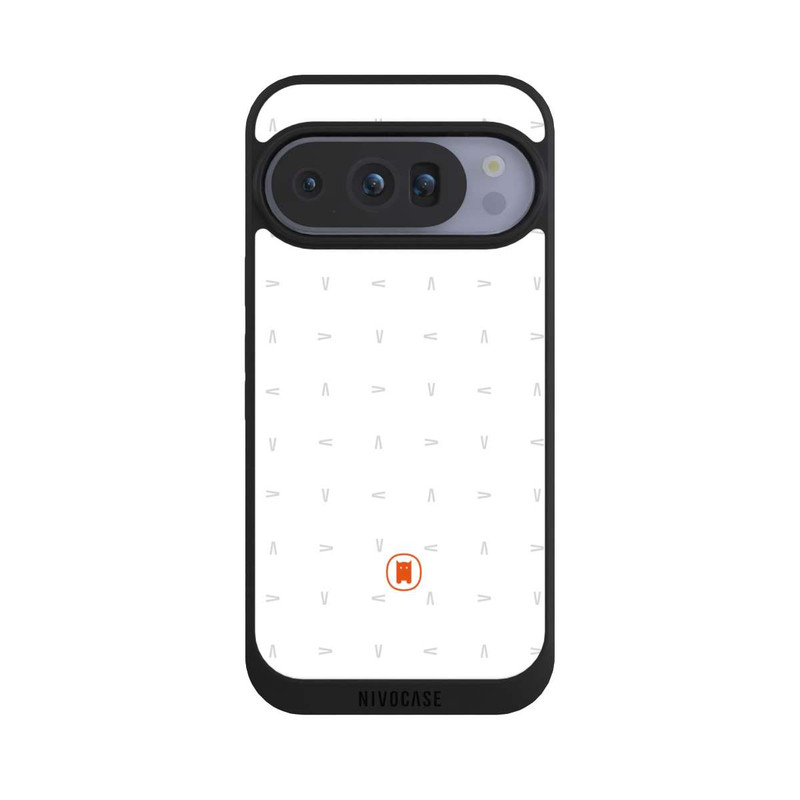 Pixel 10 Pro NIVOpure Nivocase Muster Weiss Grau