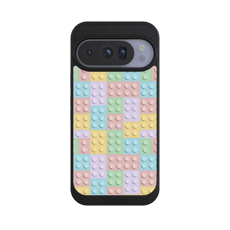 Pixel 10 Pro NIVOpure Buntes Blockmuster