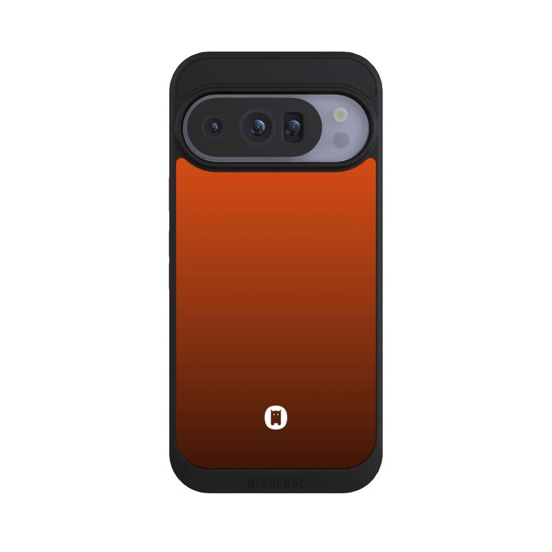 Pixel 10 Pro NIVOpure Nivocase Farbverlauf Orange Schwarz