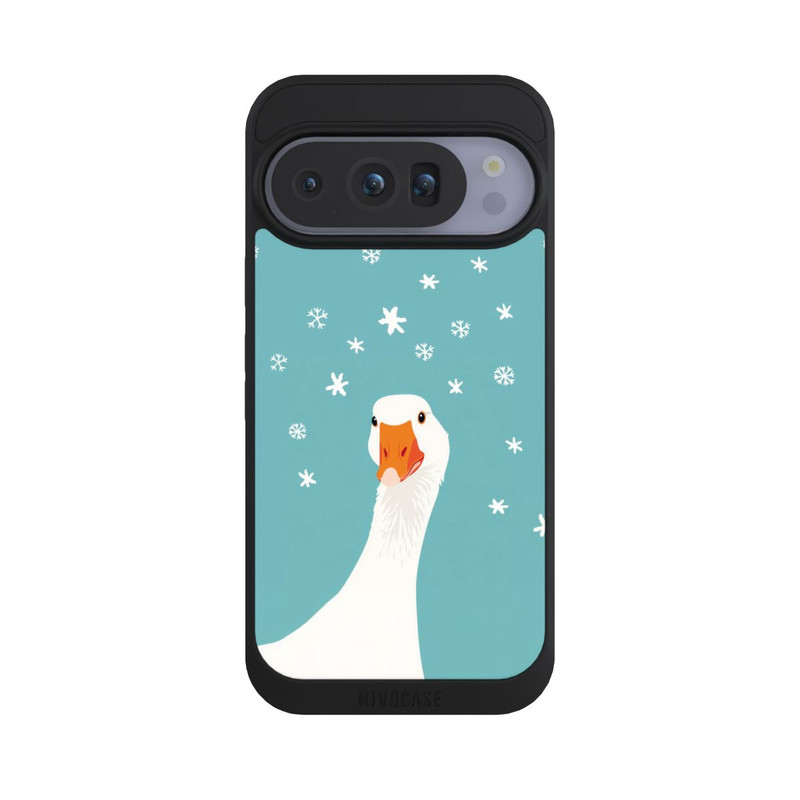 Pixel 10 Pro NIVOpure Funny Goose Stars Blue with AI