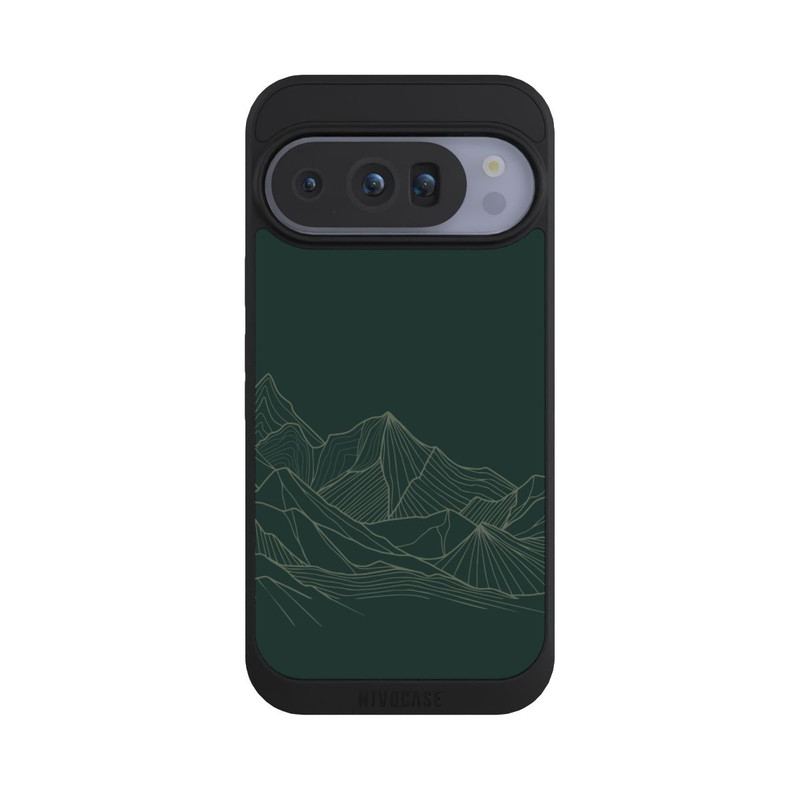 Pixel 10 Pro NIVOpure Mountain Line Art Green