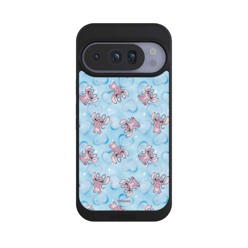 Pixel 10 Pro NIVOpure Lilo & Stitch Angel Pattern Blue Hearts