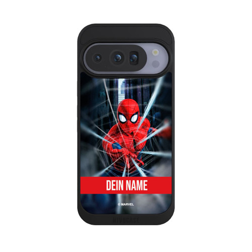 Google Pixel 10 Pro NIVOpure Spiderman Webs in Action Personalisierbar