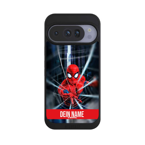 Google Pixel 10 Pro NIVOpure Spiderman Webs in Action Personalisierbar