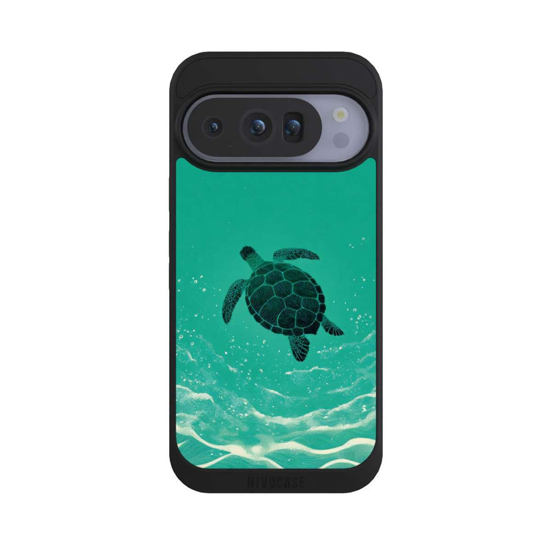 Pixel 10 Pro NIVOpure Meeresschildkröte mit KI