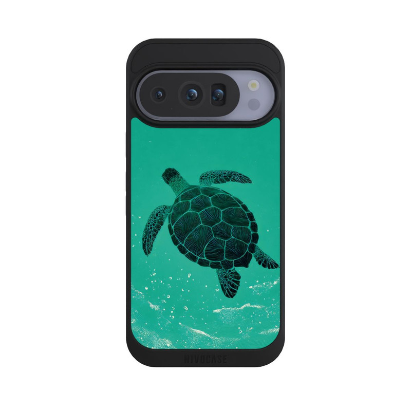 Pixel 10 Pro NIVOpure Turtle in the Ocean with AI