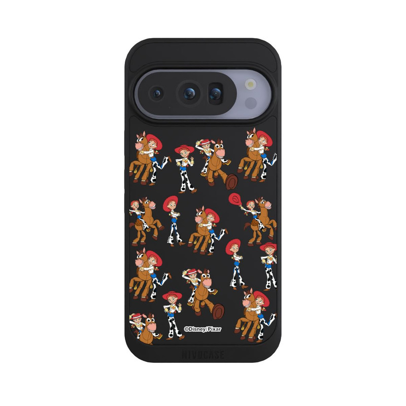 Pixel 10 Pro NIVOpure Toy Story 5 Jessie Cowboy Pattern Transparent