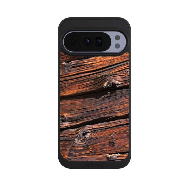 Pixel 10 Pro XL NIVOpure Verwitterte Holzplanken