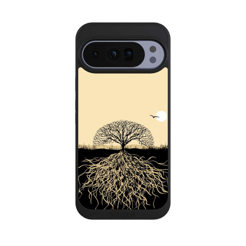 Pixel 10 Pro XL NIVOpure Wurzeln eines Baumes