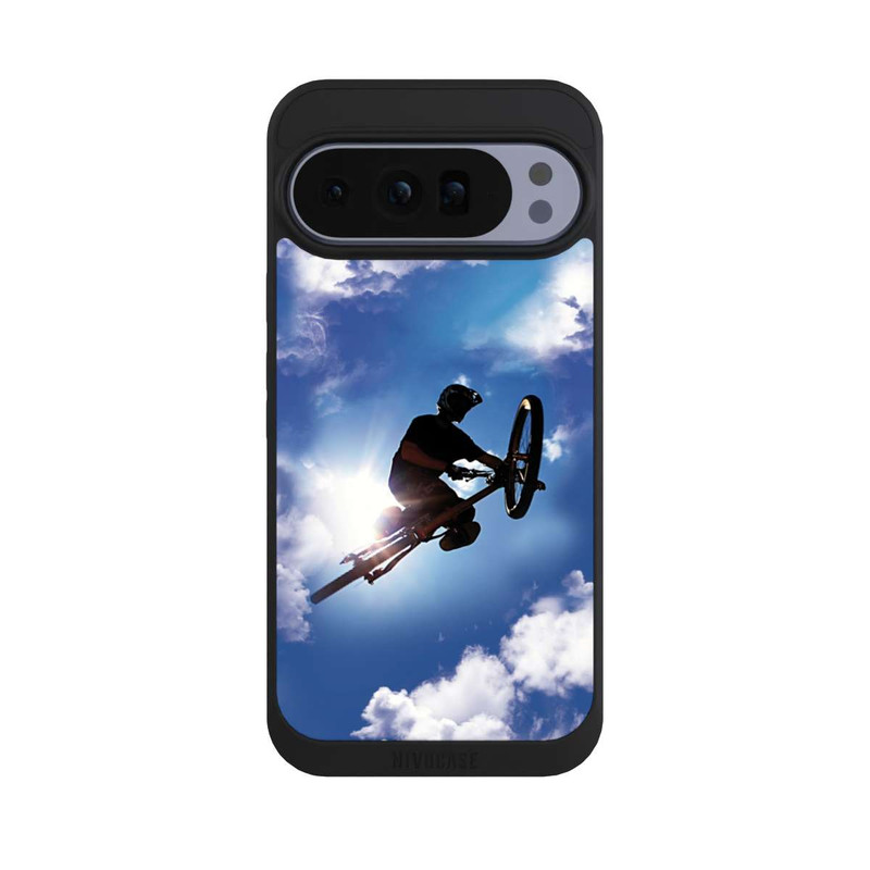 Pixel 10 Pro XL NIVOpure Flying so High with my Bike in the Sky