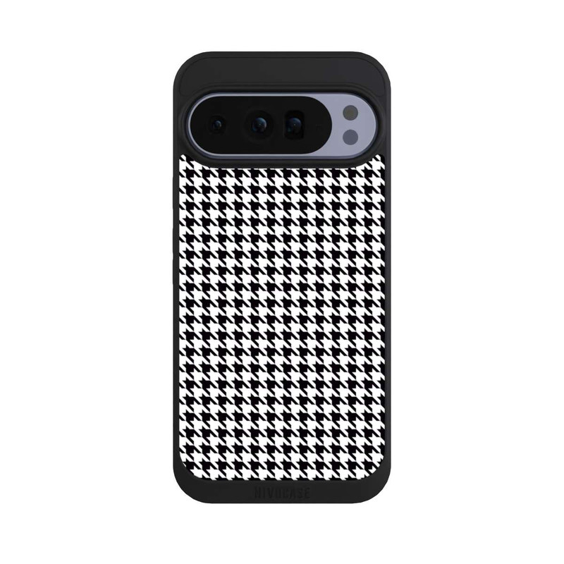 Pixel 10 Pro XL NIVOpure Pied de Poule Noir Blanc