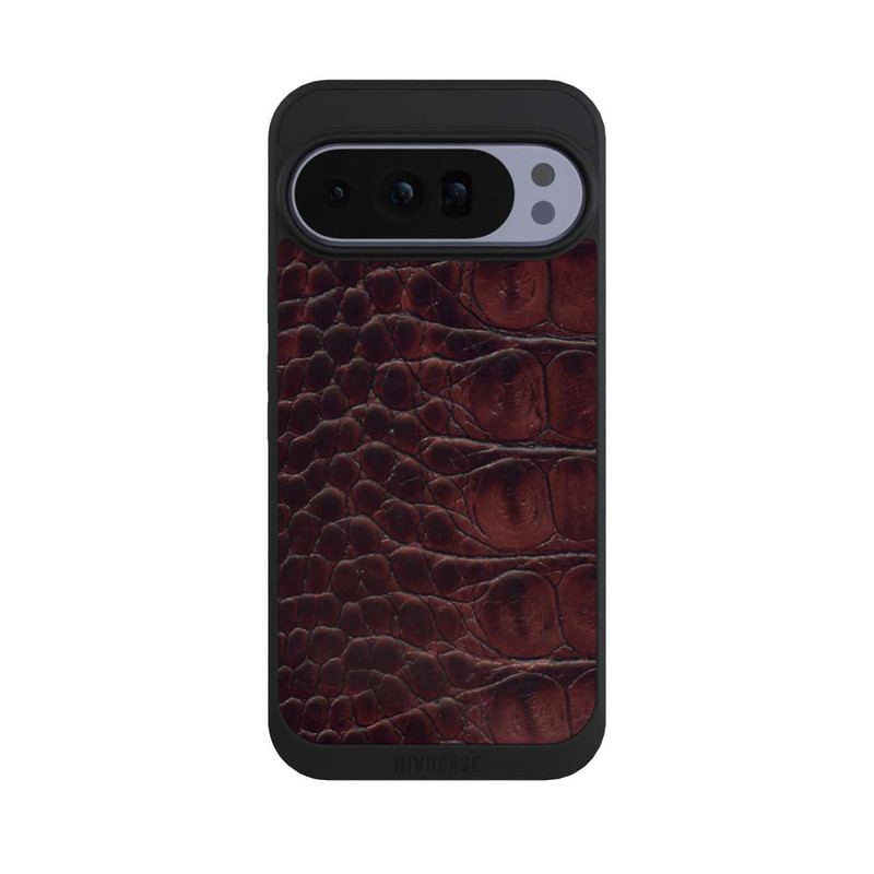 Pixel 10 Pro XL NIVOpure Cuir de Crocodile