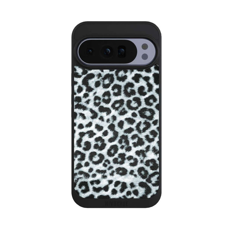 Pixel 10 Pro XL NIVOpure Fourrure de Léopard Grise