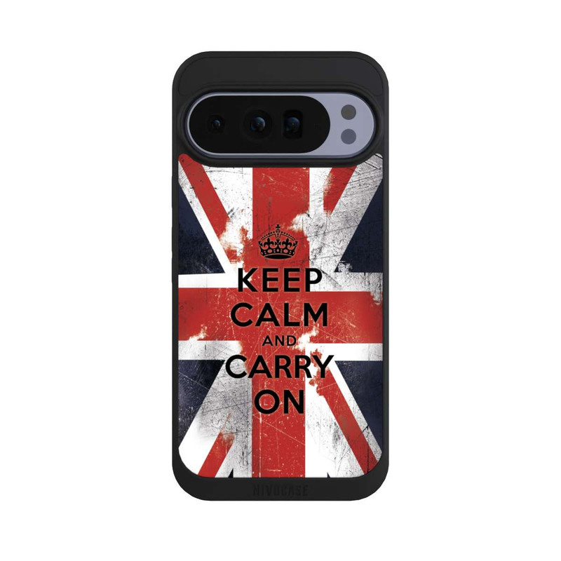 Pixel 10 Pro XL NIVOpure Keep Calm and Carry on - British