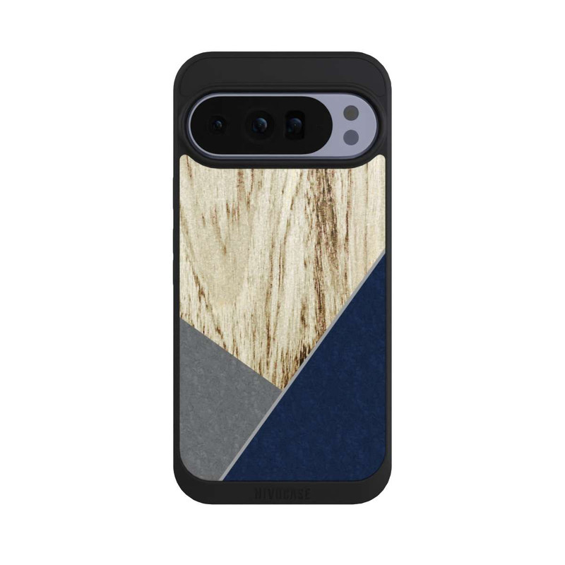 Pixel 10 Pro XL NIVOpure Bois Graphique Bleu