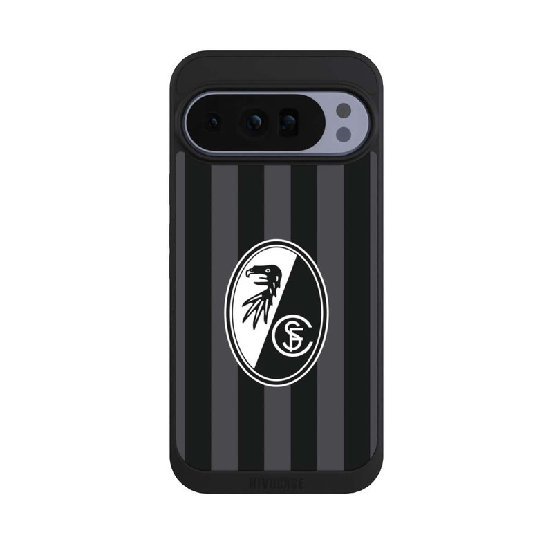 Pixel 10 Pro XL NIVOpure SC Freiburg - Grau Gestreift