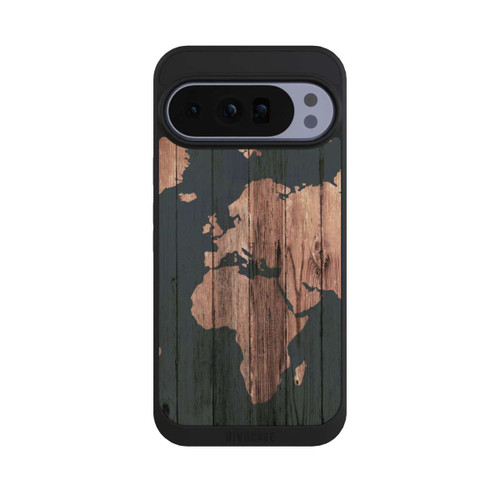 Google Pixel 10 Pro XL NIVOpure Wooden World Map