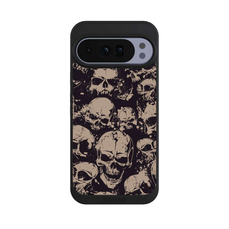 Pixel 10 Pro XL NIVOpure Crânes d'Halloween