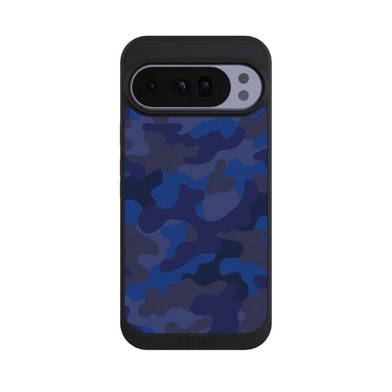 Pixel 10 Pro XL NIVOpure Camouflage bleu marine