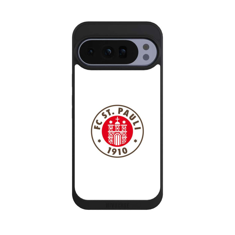 Pixel 10 Pro XL NIVOpure FC St.Pauli Logo Weiss