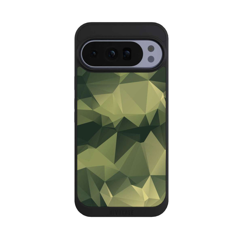 Pixel 10 Pro XL NIVOpure Camouflage polygonal