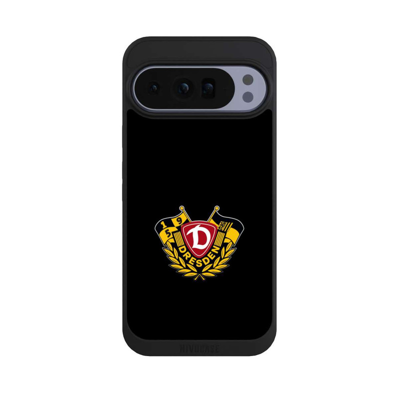 Pixel 10 Pro XL NIVOpure Dynamo Wappen mit Fahnen