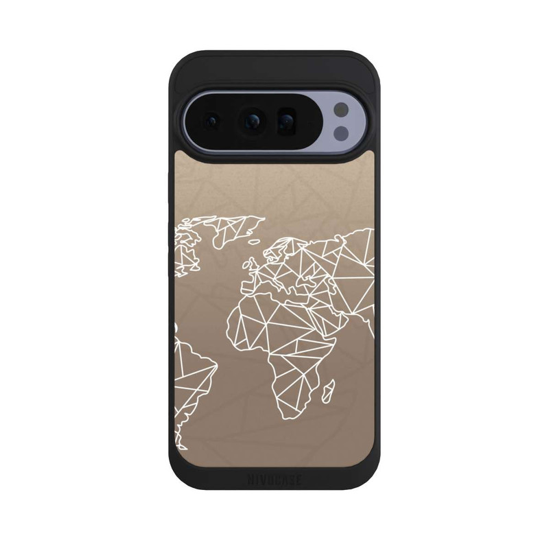 Pixel 10 Pro XL NIVOpure Worldmap Polygon
