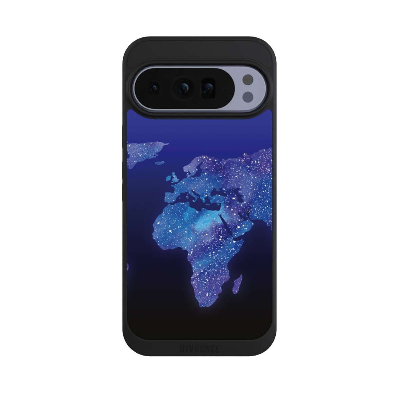 Pixel 10 Pro XL NIVOpure kosmische Weltkarte